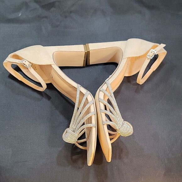 BRAND NEW XOXO FLAVIA WOMEN’S FASHION HEEL-TAUPE - Picture 14 of 16